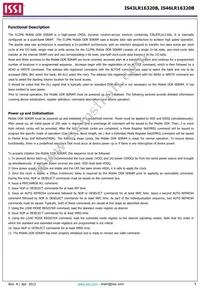 IS46LR16320B-6BLA2 Datasheet Page 9