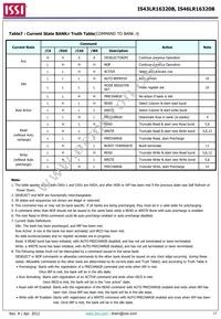 IS46LR16320B-6BLA2 Datasheet Page 17