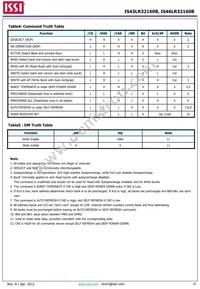 IS46LR32160B-6BLA2 Datasheet Page 16