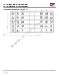 IS46TR16128A-15HBLA1 Datasheet Page 3