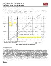 IS46TR16128A-15HBLA1 Datasheet Page 9
