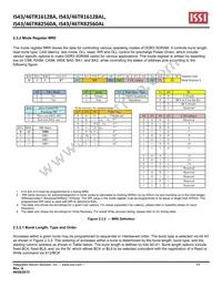 IS46TR16128A-15HBLA1 Datasheet Page 11