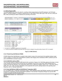 IS46TR16128A-15HBLA1 Datasheet Page 15