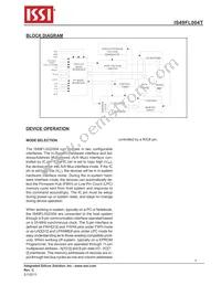 IS49FL004T-33VCE Datasheet Page 7