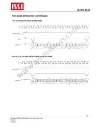 IS49FL004T-33VCE Datasheet Page 20
