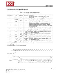 IS49FL004T-33VCE Datasheet Page 23