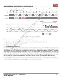 IS49NLC96400-33BLI Datasheet Page 20