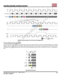 IS49NLS96400-33BLI Datasheet Page 22