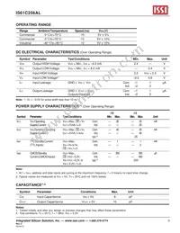 IS61C256AL-12TLI-TR Datasheet Page 3