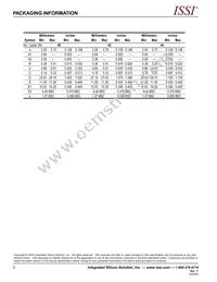 IS61C3216AL-12KLI Datasheet Page 15