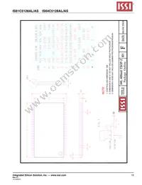 IS61C5128AS-25HLI Datasheet Page 19