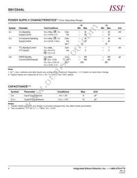 IS61C64AL-10JLI Datasheet Page 4