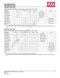 IS61DDB21M18C-250M3L Datasheet Page 11