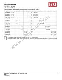 IS61DDB44M18A-300M3L Datasheet Page 12
