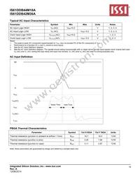 IS61DDB44M18A-300M3L Datasheet Page 16