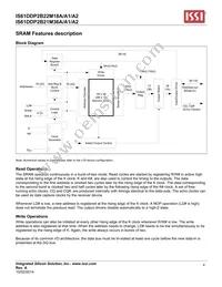IS61DDP2B22M18A-400M3L Datasheet Page 4