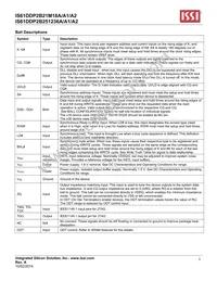 IS61DDP2B251236A-400M3L Datasheet Page 3