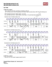 IS61DDP2B251236A-400M3L Datasheet Page 7