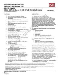 IS61DDP2B42M18A-400M3L Datasheet Cover