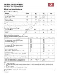 IS61DDP2B42M18A-400M3L Datasheet Page 15