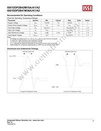 IS61DDP2B42M18A-400M3L Datasheet Page 16