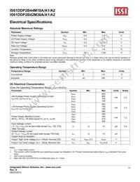 IS61DDP2B44M18A-400M3L Datasheet Page 15