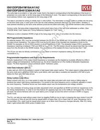 IS61DDP2B451236A-400M3L Datasheet Page 5