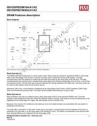 IS61DDPB22M18A-400M3L Datasheet Page 4