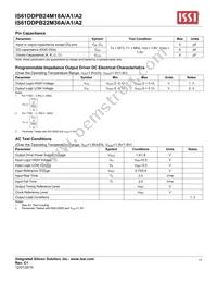 IS61DDPB24M18A-400M3L Datasheet Page 17