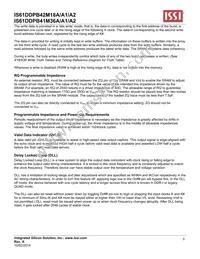 IS61DDPB44M18A-400M3L Datasheet Page 5