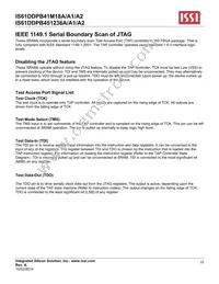 IS61DDPB451236A-400M3L Datasheet Page 22