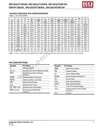 IS61LF12836A-7.5B2I-TR Datasheet Page 7