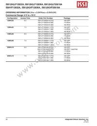 IS61LF12836A-7.5B2I-TR Datasheet Page 20