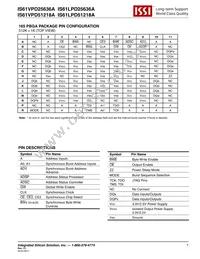 IS61LPD25636A-200TQLI Datasheet Page 7