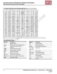 IS61LPS51218B-200TQLI-TR Datasheet Page 4