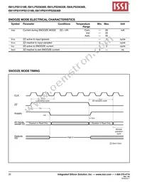 IS61LPS51218B-200TQLI-TR Datasheet Page 20