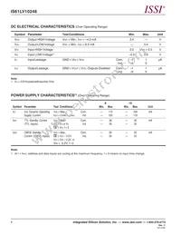 IS61LV10248-10T-TR Datasheet Page 4