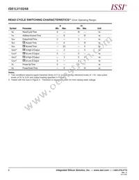 IS61LV10248-10T-TR Datasheet Page 6