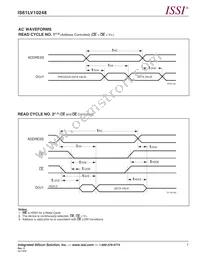 IS61LV10248-10T-TR Datasheet Page 7