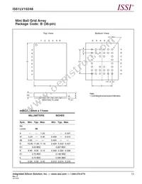 IS61LV10248-10T-TR Datasheet Page 13