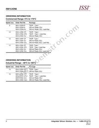 IS61LV256-15TL Datasheet Page 8