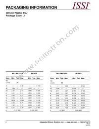 IS61LV256-15TL Datasheet Page 10