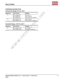IS61LV2568L-10T Datasheet Page 11