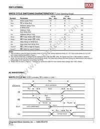 IS61LV256AL-10TLI-TR Datasheet Page 7