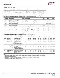 IS61LV632A-6TQI-TR Datasheet Page 6