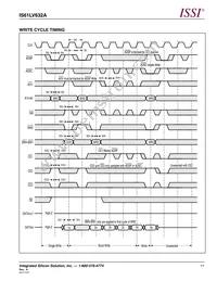 IS61LV632A-6TQI-TR Datasheet Page 11