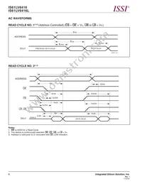 IS61LV6416-12KL-TR Datasheet Page 6