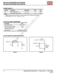 IS61NLF102436A-7.5TQLI-TR Datasheet Page 8