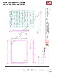 IS61NLF102436A-7.5TQLI-TR Datasheet Page 18