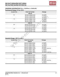 IS61NLF12836A-7.5TQI Datasheet Page 23